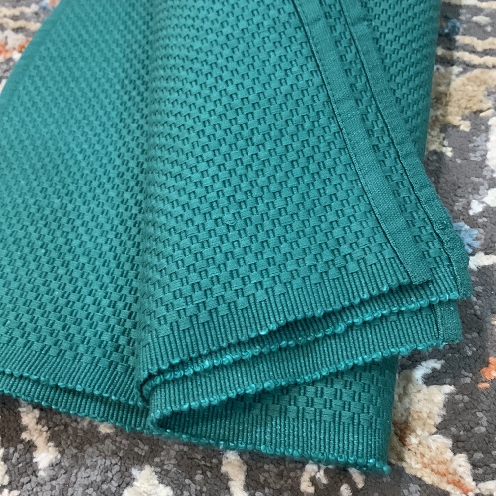 Green Weave Placemats Cotton - Picture 6 of 6